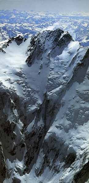 
Nanga Parbat Diamir Face From Airplane - The Big Walls book
